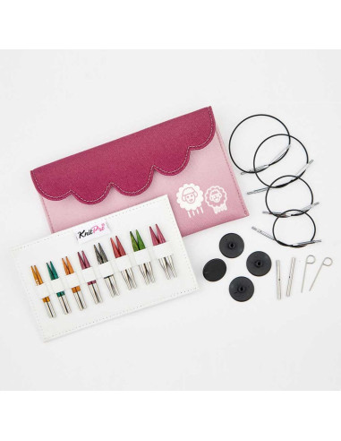 KnitPro Dreamz Mini Circular Knitting Needle Set