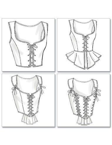 Corset Pattern - Butterick 4669