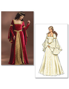 Medieval Dress Pattern - Butterick 4571