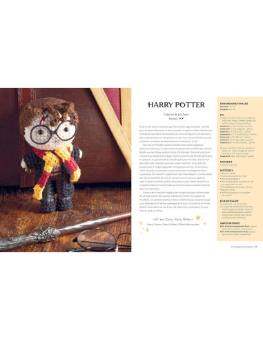 Harry Potter Crochet Magic Amigurumi Book