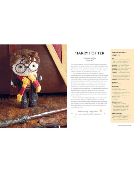 Harry Potter Crochet Magic Amigurumi Book