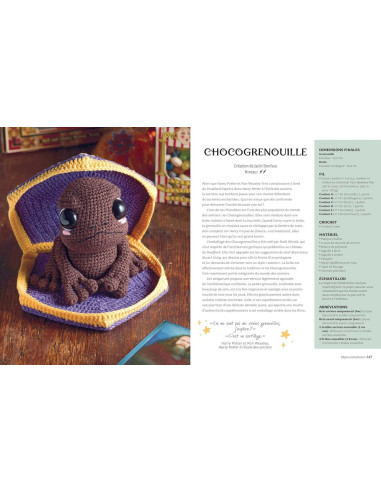 Harry Potter Crochet Magic Amigurumi Book