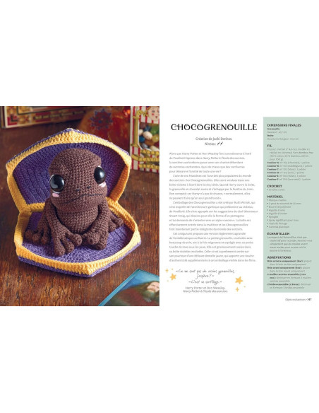 Harry Potter Crochet Magic Amigurumi Book