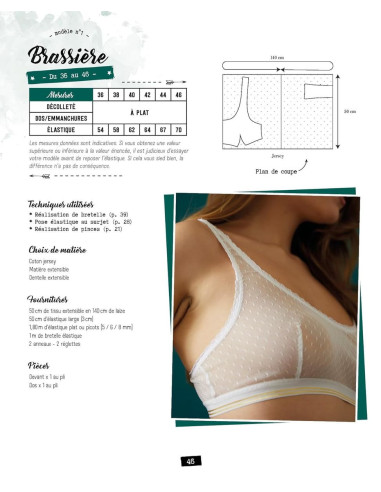 Book of small outfits to sew: Panties, bra, pajamas, bodysuit, swimsuit