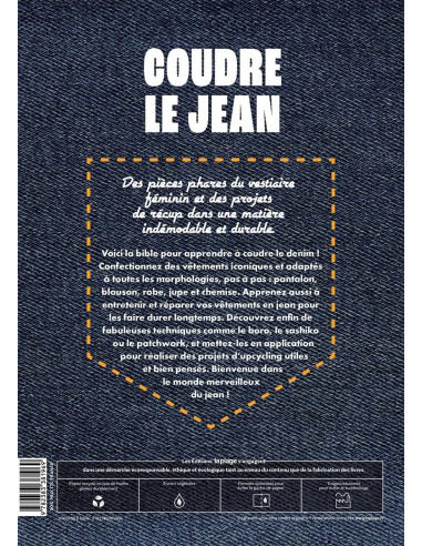 Book sewing the jeans