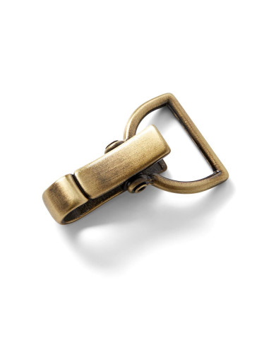 30 x 50 mm Carabiner - Brushed Antique Brass