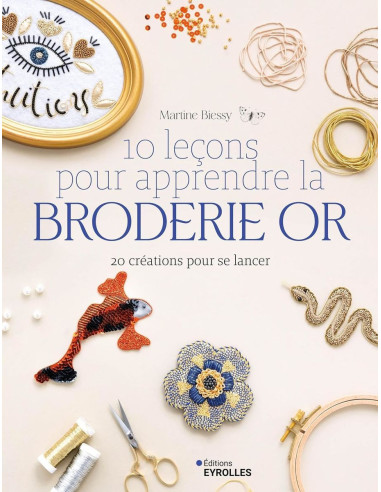 Book 10 Lessons to Learn Gold Embroidery