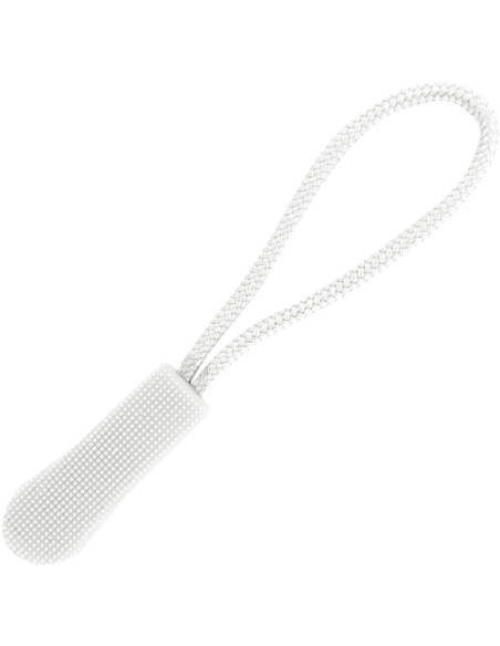 Pull cord for zipper - White