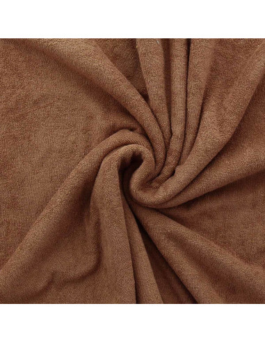 Viscose micro terry fabric - Caramel