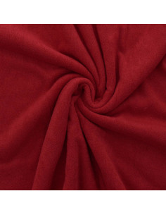 Micro terry viscose fabric - Red