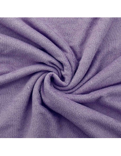 Light Lilac Viscose Micro Terry Fabric