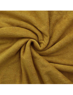 Viscose micro terry fabric - Mustard