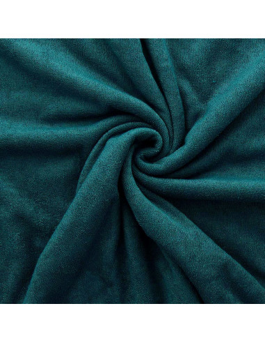 Viscose micro terry fabric - Peacock