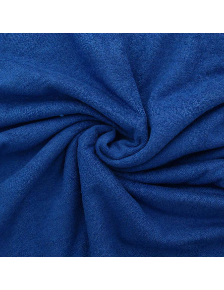 Viscose micro terry fabric - Cobalt