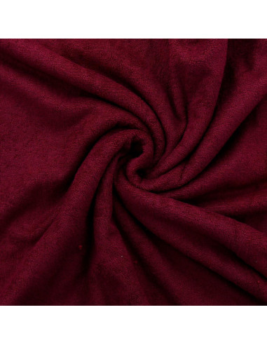 Micro terry viscose fabric - Garnet
