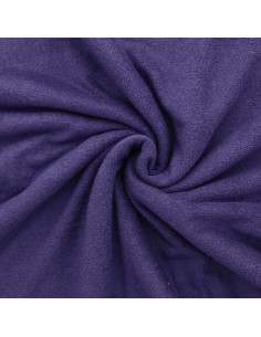 Micro terry viscose fabric - Purple