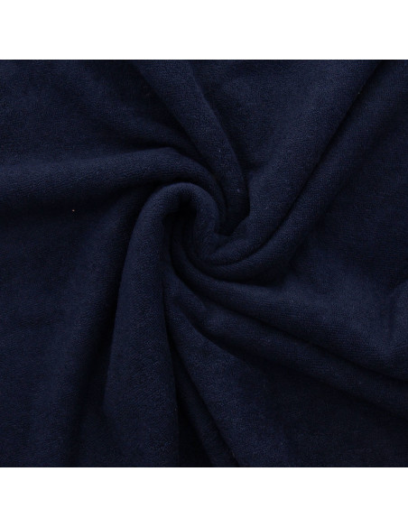 Micro terry viscose fabric - Midnight blue