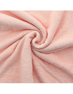 Viscose micro terry fabric - Blush