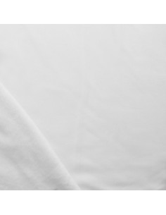 Alpine fleece fabric - White