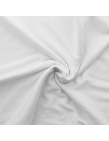 Alpine fleece fabric - White