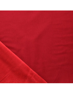 Alpine fleece sweatshirt fabric - Red