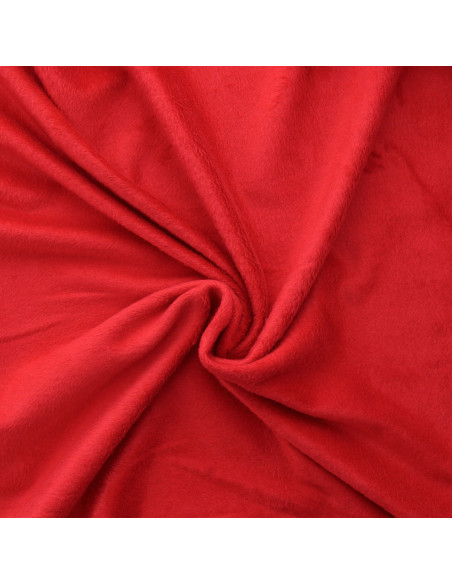 Alpine fleece sweatshirt fabric - Red