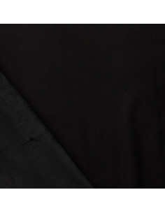 Alpine fleece sweatshirt fabric - Black