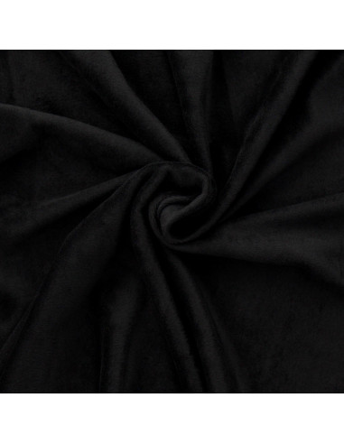 Alpine fleece sweatshirt fabric - Black
