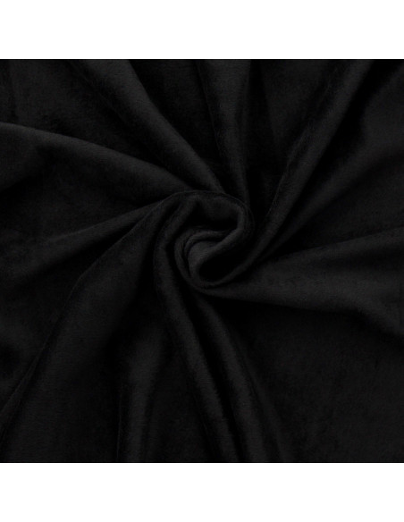 Alpine fleece sweatshirt fabric - Black