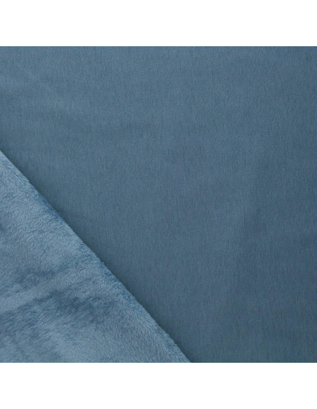 Alpine fleece fabric - Steel blue