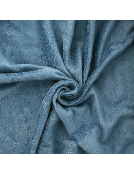 Alpine fleece fabric - Steel blue