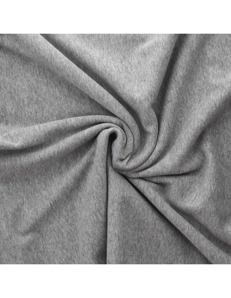 Alpine fleece sweatshirt fabric - Light heather gray
