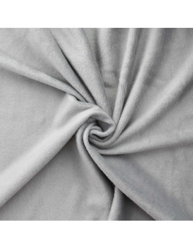Alpine fleece sweatshirt fabric - Light heather gray