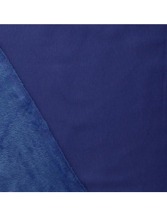 Alpine fleece sweatshirt fabric - Indigo blue