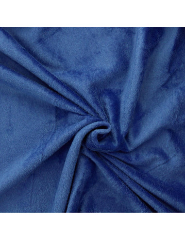 Alpine fleece sweatshirt fabric - Indigo blue