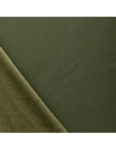 Alpine fleece fabric - Moss green
