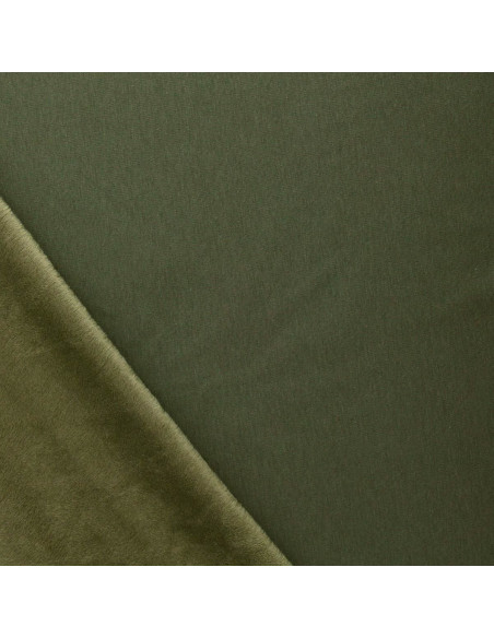 Alpine fleece fabric - Moss green