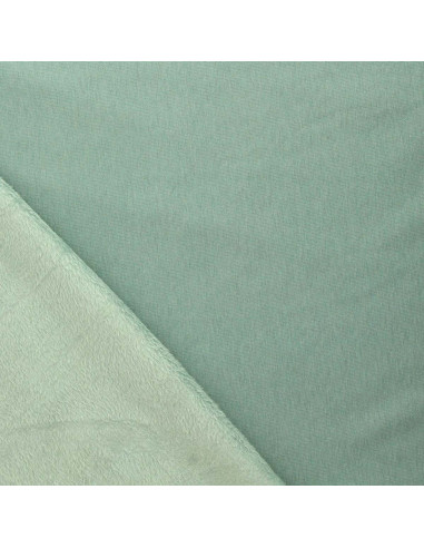 Alpine fleece fabric - Sage green