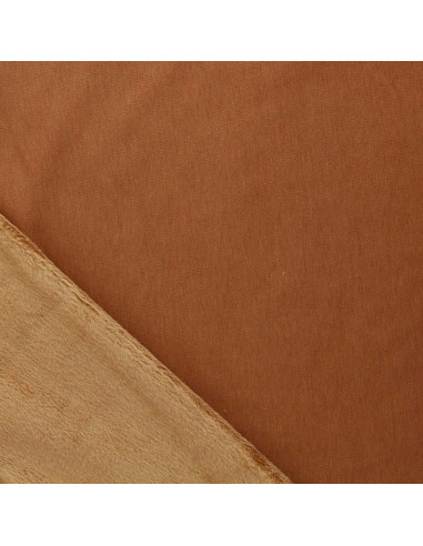 Alpine fleece fabric - Ochre