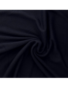 Dark navy alpine fleece fabric 2