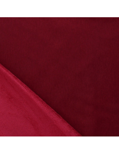Alpine fleece fabric - Bordeaux