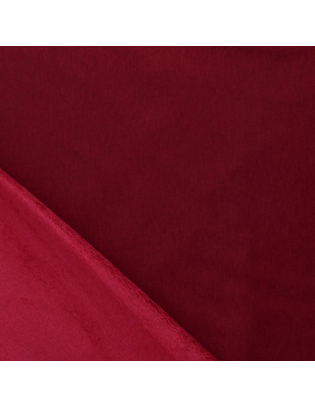 Alpine fleece fabric - Bordeaux