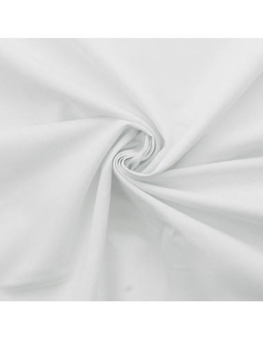 Cotton voile fabric - White