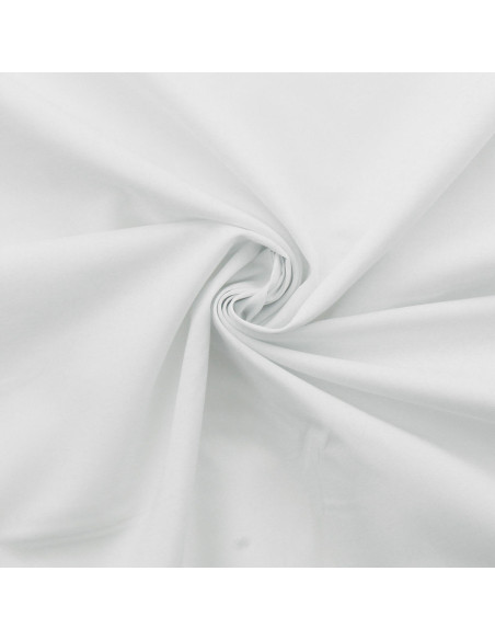 Cotton voile fabric - White