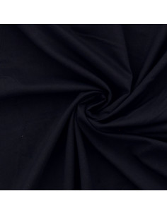 Cotton voile fabric - Navy blue