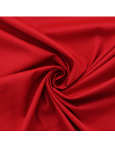 Cotton poplin fabric - Red