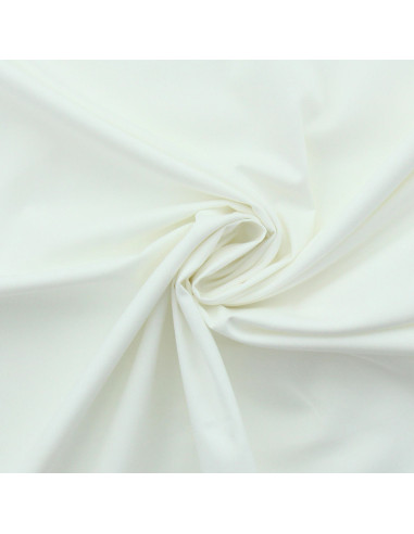 Cotton poplin fabric - Ecru