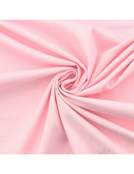 Cotton poplin fabric - Baby pink