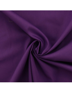 Cotton poplin fabric - Purple