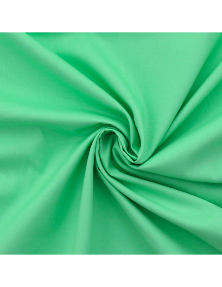 Cotton poplin fabric - Light green